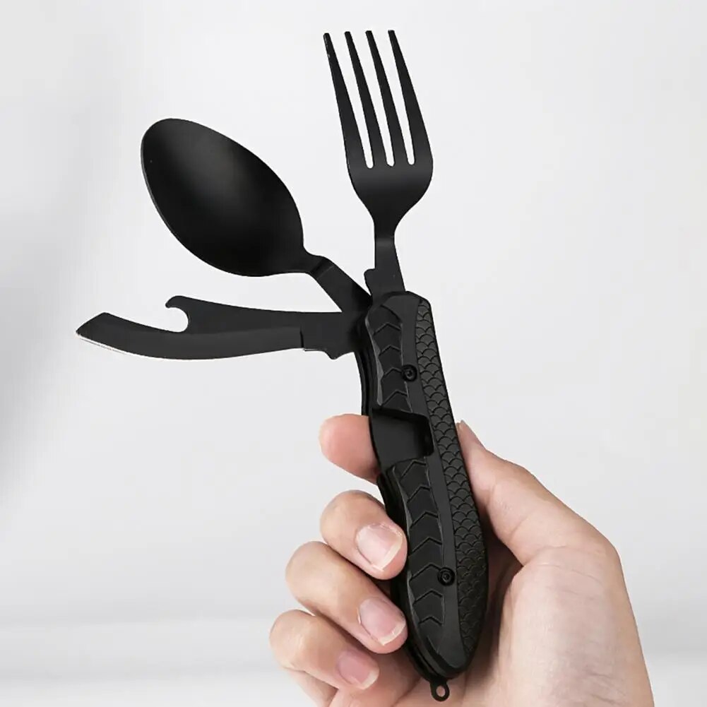 4-in-1-Travel-Utensil-Cutlery-Disassembly-Picnic-Fork-Spoon-Cutter-Set-Outdoor-Collapsible-Cutlery-Camping-2