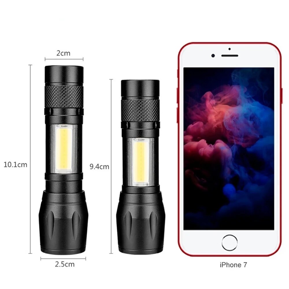 Mini-Torch-LED-Flashlight-Portable-USB-Charging-Flashlight-Outdoor-Camping-Strong-Lamp-Lantern-Waterproof-Tactical-Flashlight-4