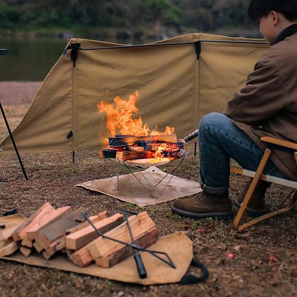 Portable-Outdoor-Fire-Pit-Stove-Super-light-Grill-Stainless-Steel-Foldable-Mesh-Fire-Pits-Fireplace-for-3