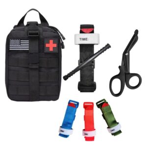 Tactical CAT First Aid Kit Emergency Kit Outdoor Portable Mountaineering Pocket Training Tourniquet Set Field Camp Storage Bag