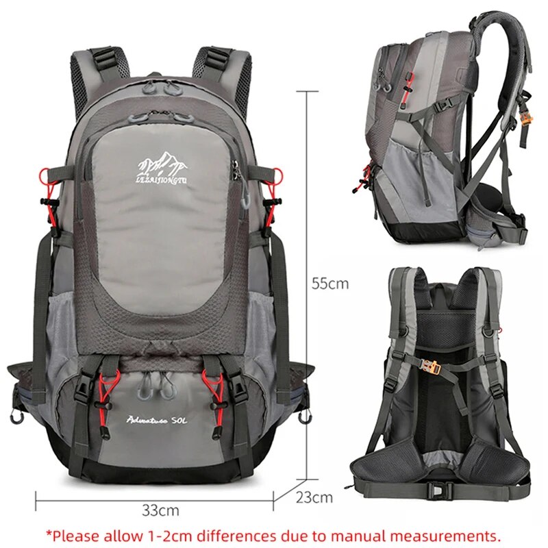 Travel-Backpack-50L-Outdoor-Climbing-Camping-Waterproof-Hiking-Trekking-Bag-Sports-Large-Capacity-Schoolbag-Multi-Pockets-4