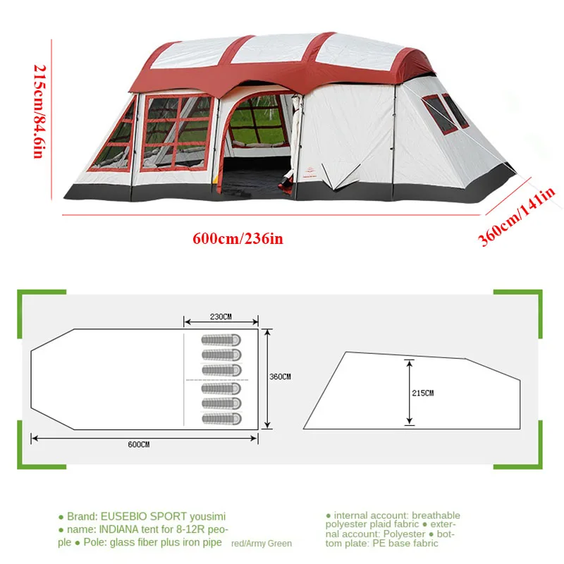 2-Bedroom-1-Living-Room-6-8-10-12-Person-Team-Anti-Rain-Family-Party-Base-1