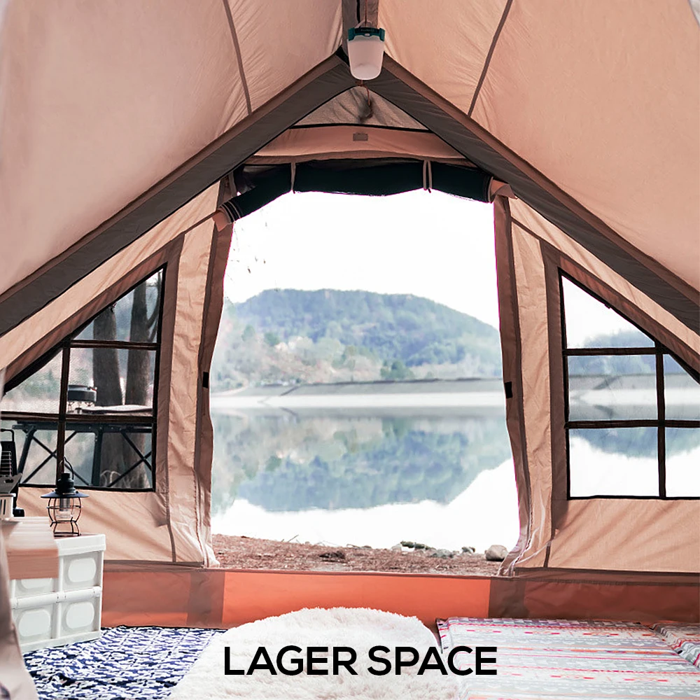 3-8-Persons-Family-Park-Beach-Portable-Waterproof-Inflatable-Tent-Durable-Oxford-Outdoor-Camping-Fishing-Hiking-4
