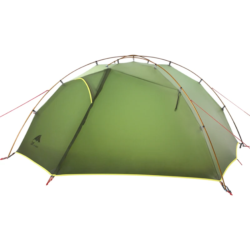 3F-UL-GEAR-Green-and-white-3-Season-4-Season-Camping-Tent-15D-Nylon-Fabic-Double-1