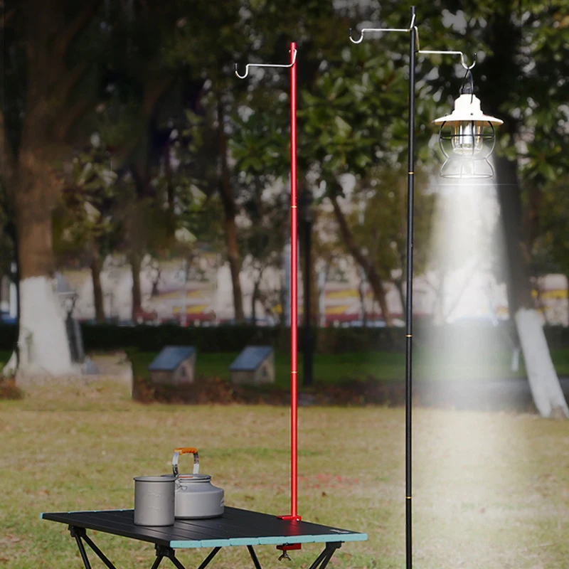 Aluminum-Alloy-Camping-Lantern-Lamp-Hanger-Portable-Ultralight-Light-Holder-Outdoor-Table-Hanging-Fixing-Stand-Detachable-3