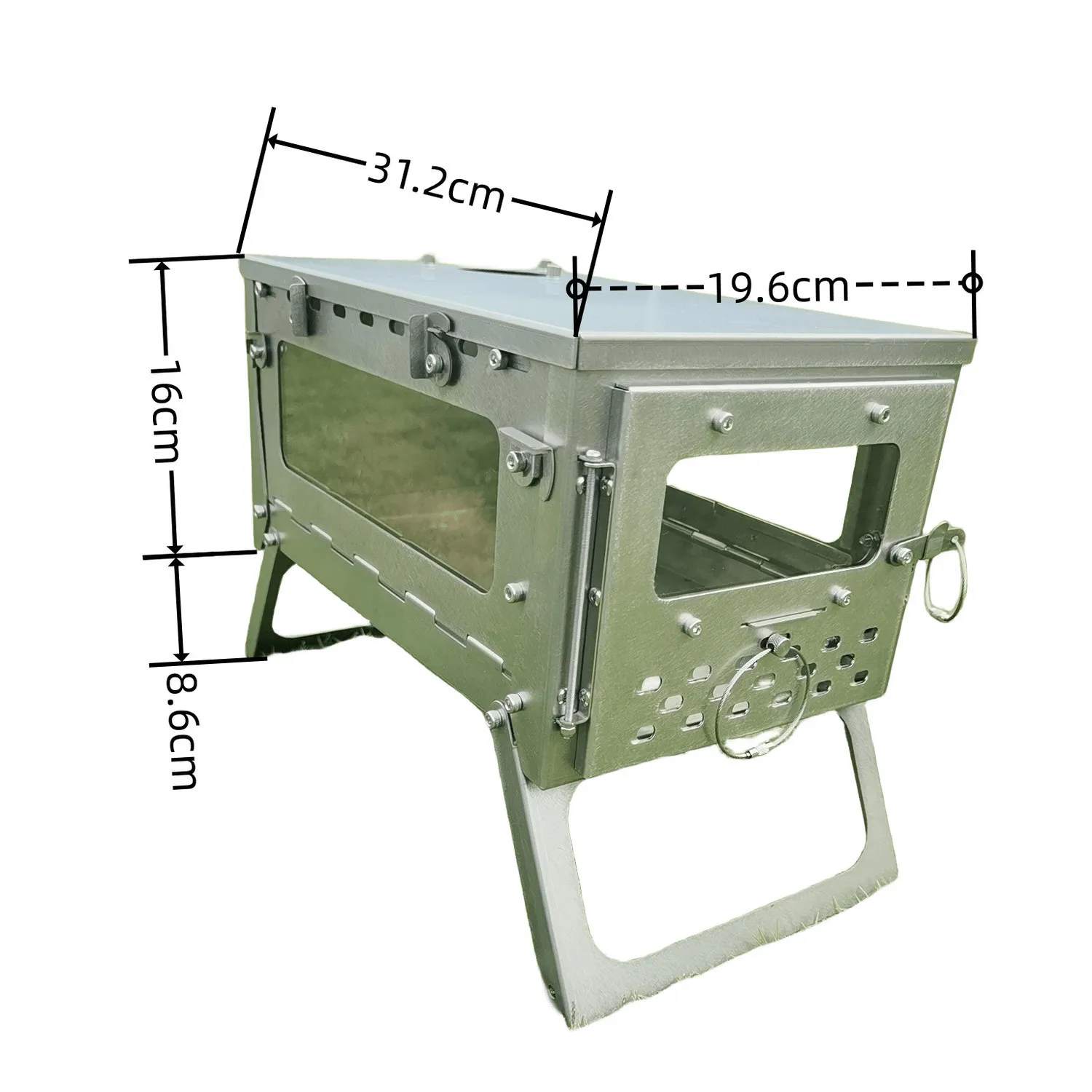 Boutique-Titanium-Furnace-Mini-B-Titanium-Folding-stove-outdoor-wood-stove-portable-burning-tent-stove-for-4