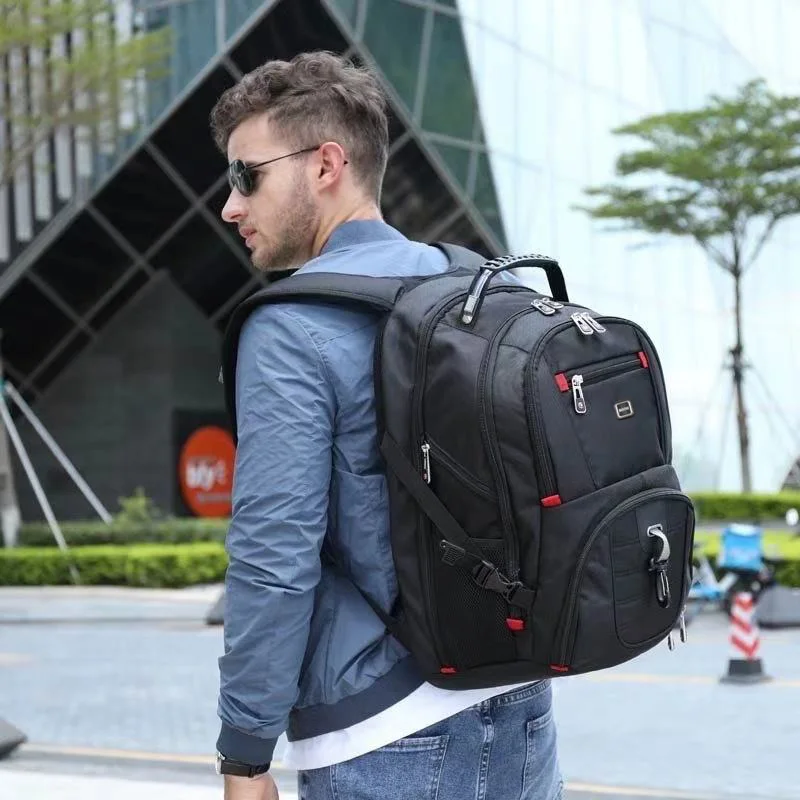 Crossten-17-Laptop-Backpack-Waterproof-USB-Charge-Port-Swiss-style-Multifunctional-Rucksack-Schoolbag-Mochila-Hiking-Travel-5