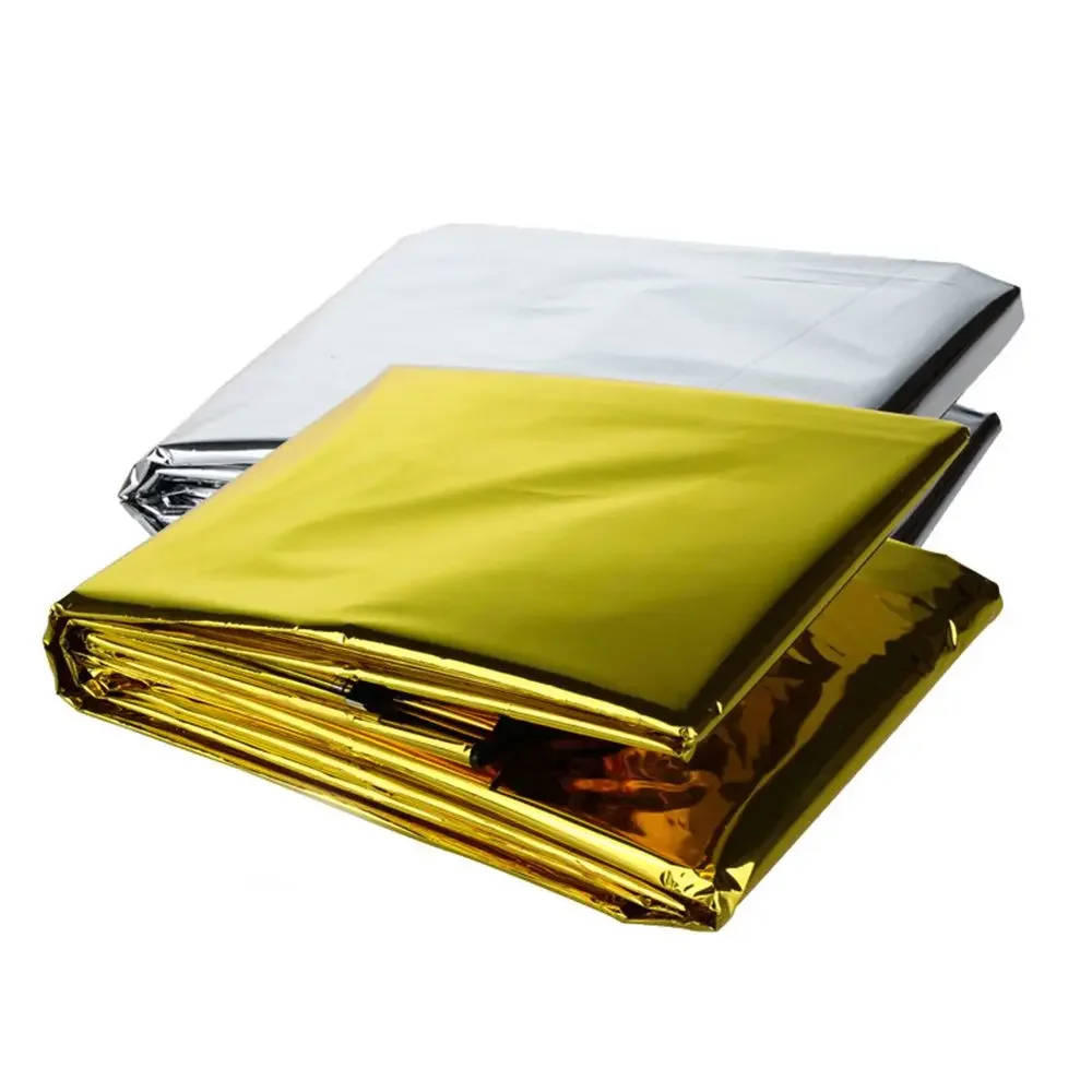 Emergency-Blanket-Outdoor-Survive-First-Aid-Military-Rescue-Kit-Windproof-Waterproof-Foil-Thermal-Blanket-Camping-Survival