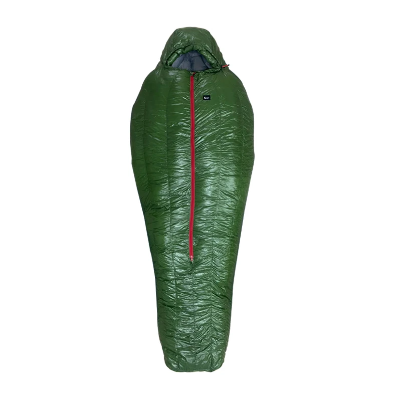 FLAME-S-CREED-90-White-Duck-Down-20D-Mummy-Camping-Sleeping-Bag-Cold-Winter-Ultralight-Camping