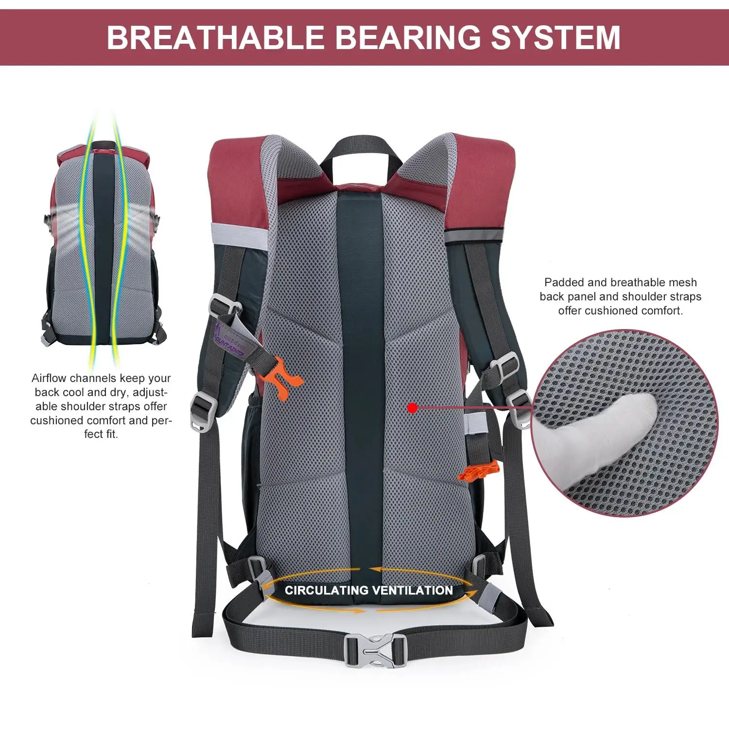 MOUNTAINTOP-17L-Small-Hiking-Backpack-Cycling-Backpack-Hydration-Pack-for-Bicycle-Hiking-Climbing-Outdoor-Sports-2