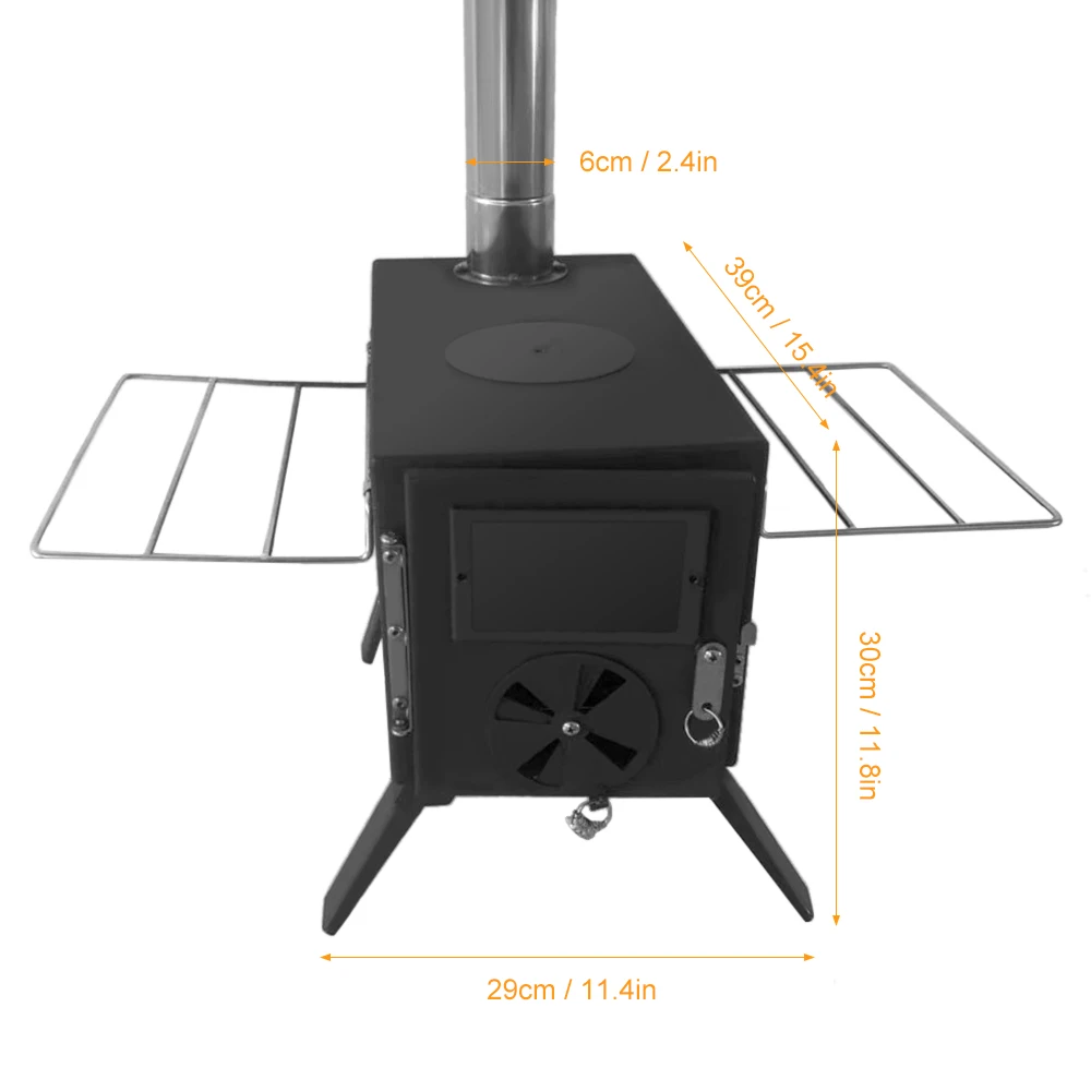 Outdoor-Camp-Tent-Firewood-Stove-Portable-Wood-Burning-Stove-Multifunctional-Firewood-Burner-with-Detachable-Chimney-Camping-5