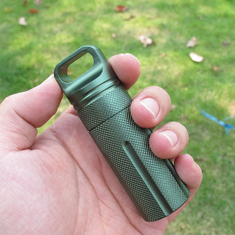Outdoor-Strong-CNC-Waterproof-Emergency-First-Aid-Kits-Safety-Survival-Pill-Bottle-Aluminium-Camping-EDC-Tank-2