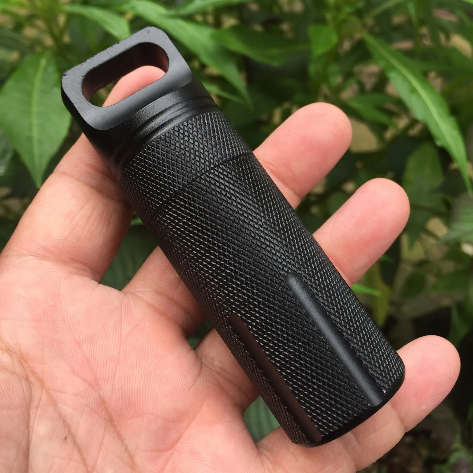 Outdoor-Strong-CNC-Waterproof-Emergency-First-Aid-Kits-Safety-Survival-Pill-Bottle-Aluminium-Camping-EDC-Tank