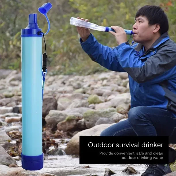 Portable-Outdoor-Water-Purifier-Camping-Hiking-Emergency-Survival-Water-Filter-filtration-Straws